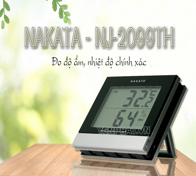 nhiệt ẩm kế NAKATA - NJ-2099TH